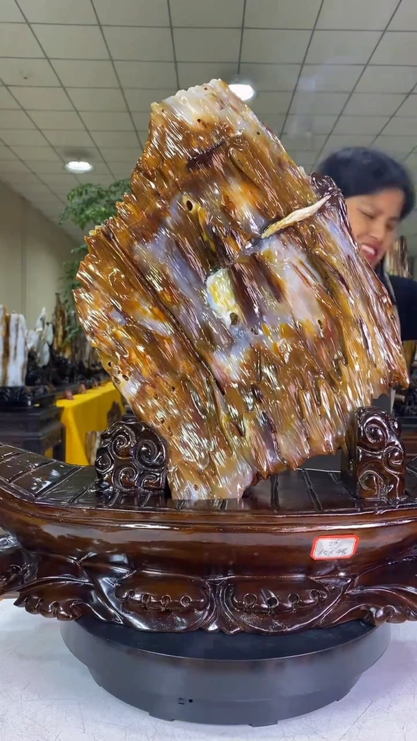 【闪购商品】硅化玉珠宝奇石未镶嵌1