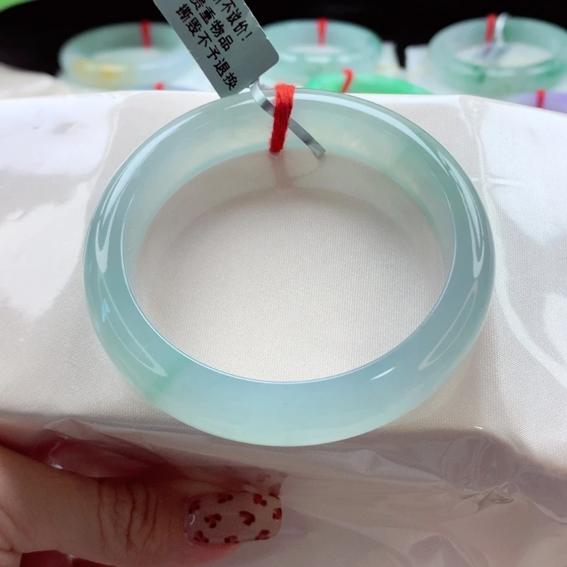 【闪购商品】翡翠手镯未镶嵌56.6 灵