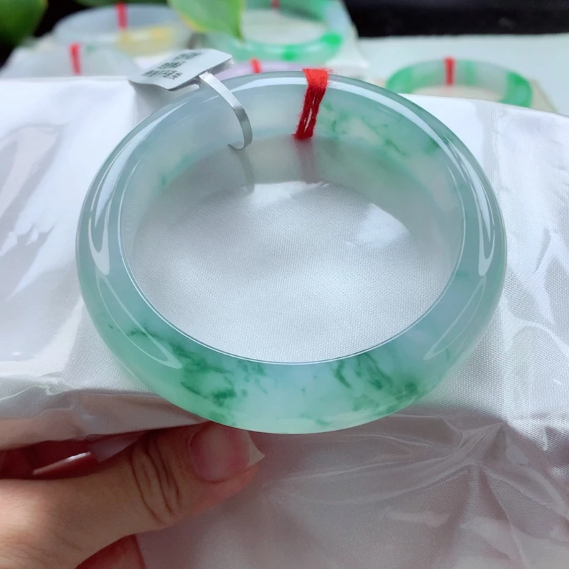 【闪购商品】翡翠手镯未镶嵌58.5 灵
