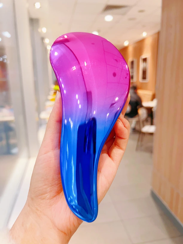 王妃魔法顺发梳琉璃粉色