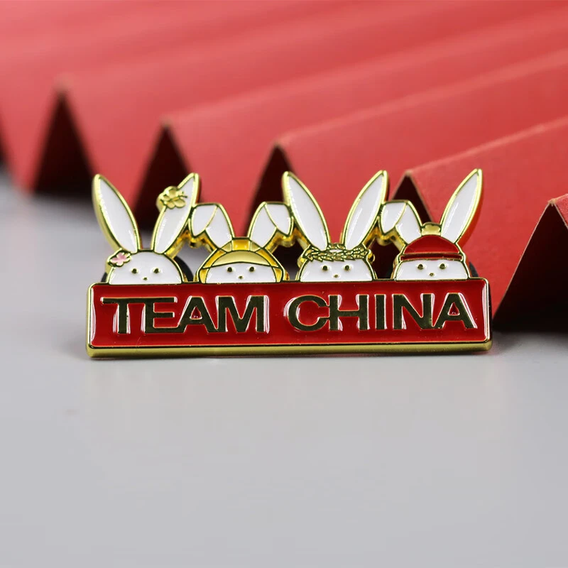 TEAM CHINA （我兔必胜）遇见徽章（国家队）