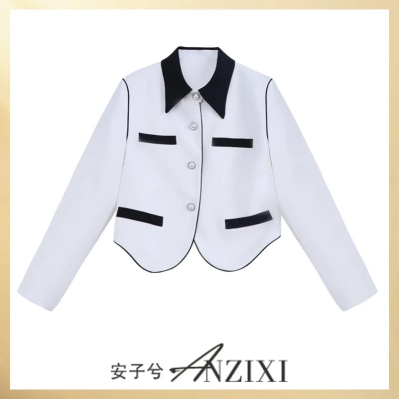 【程钱钱】女式时尚修身外套AZX223W3210