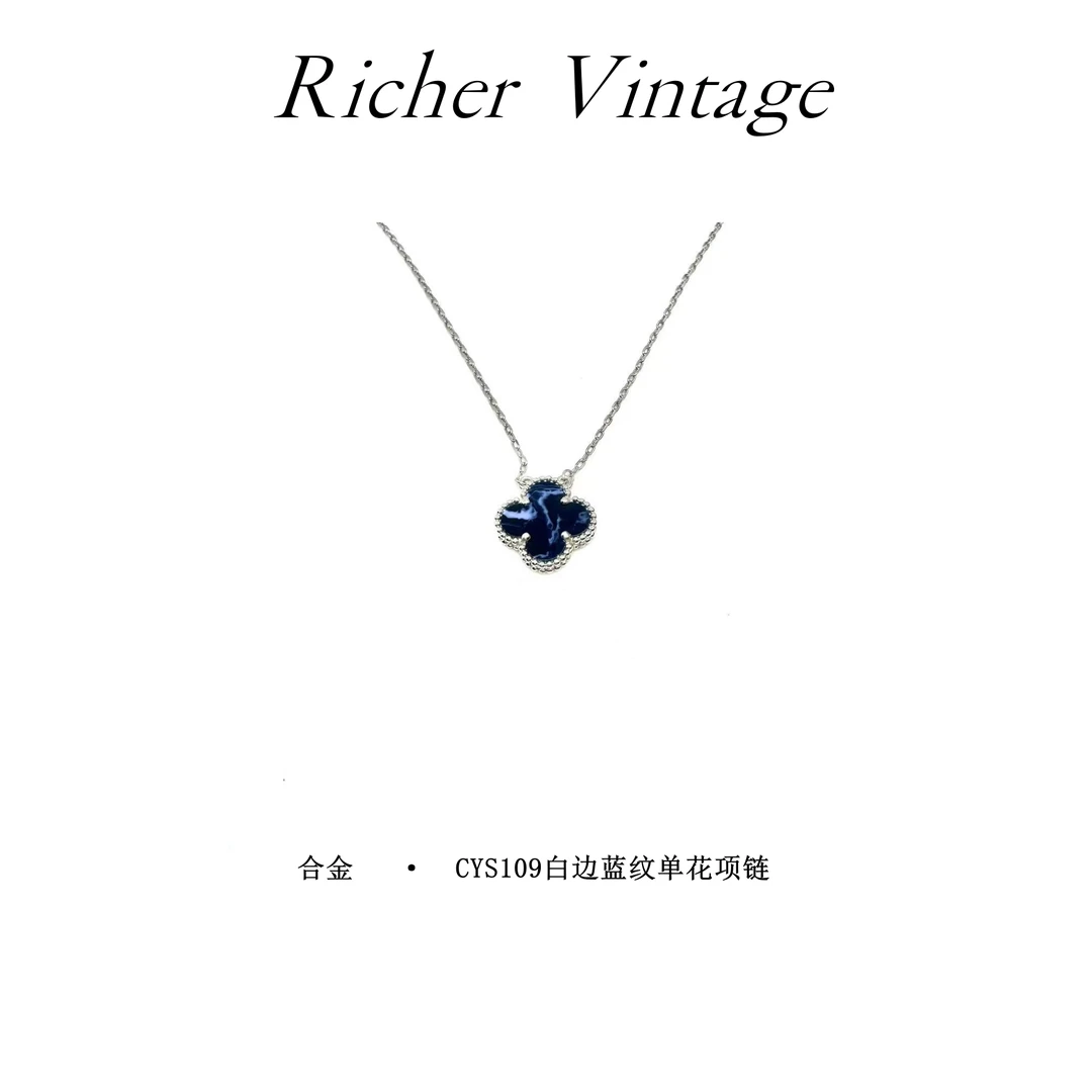 合金项链 「Richer」CYS109 108 107 106 四叶草单花项链