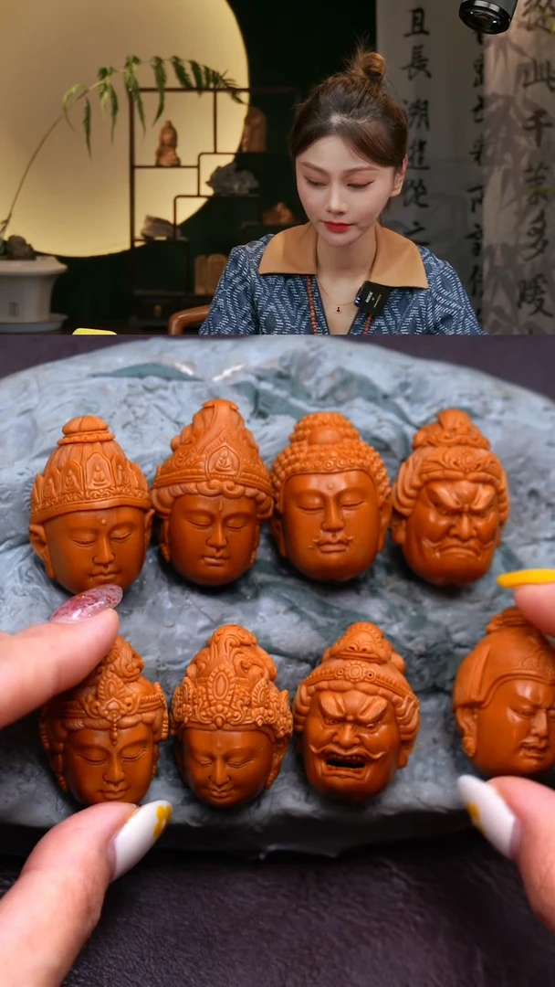 【闪购商品】橄榄核核雕橄榄核万佛头