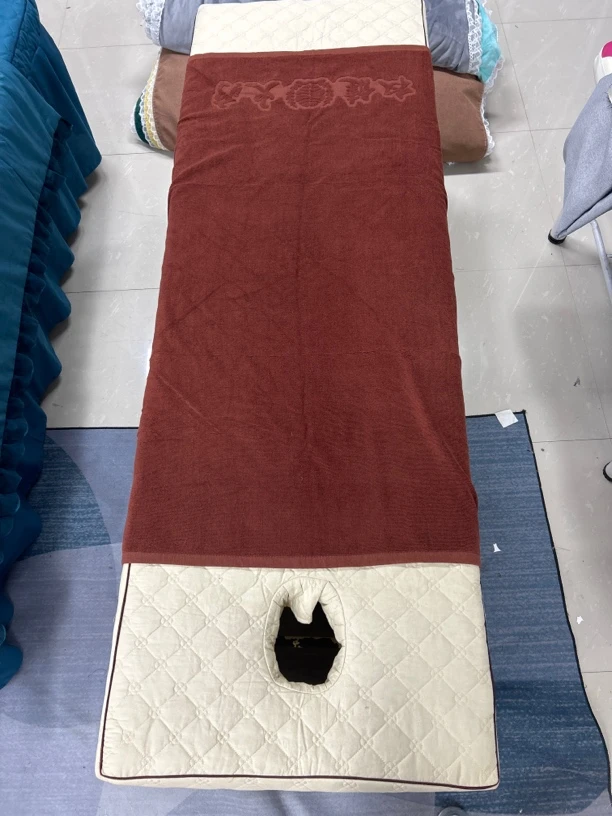 纯棉浴巾毛巾加大加厚火疗专用阻燃浴巾全棉美容院足疗店艾灸专业