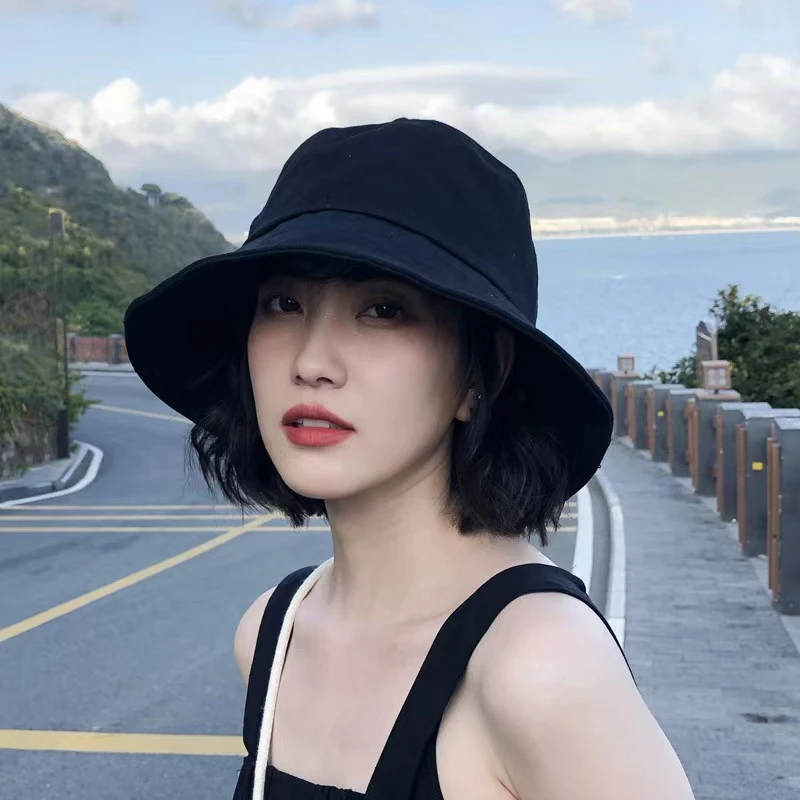 夏季网红渔夫帽韩版百搭防晒遮阳帽防紫外线