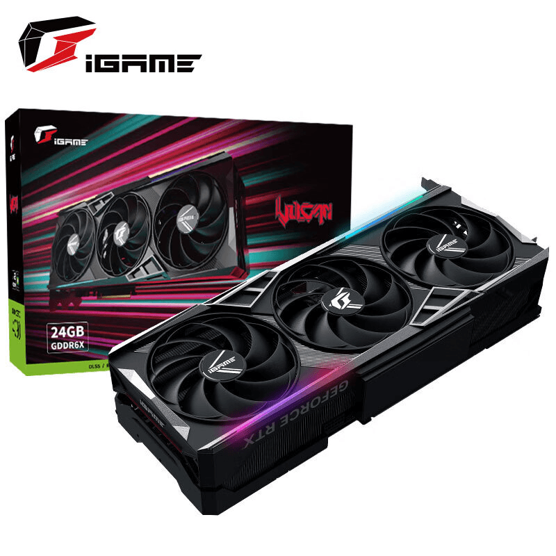 七彩虹 RTX4090D 24G Vulcan 火神 /龙年限定白火神 电竞游戏显卡