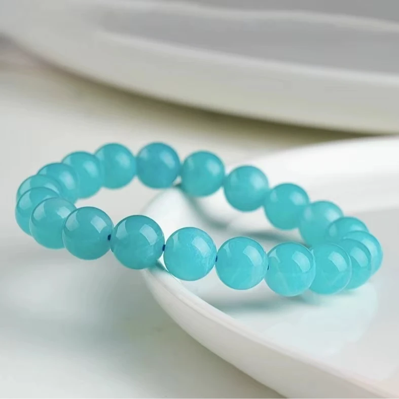 亚马逊老矿天河石手串蓝水湖泊纹路CK7785-尺寸可选-多样性发一