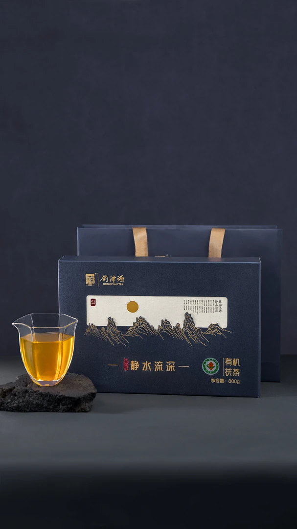 白沙溪钧泽源2022年静水流深安化黑茶茯茶品鉴装20g