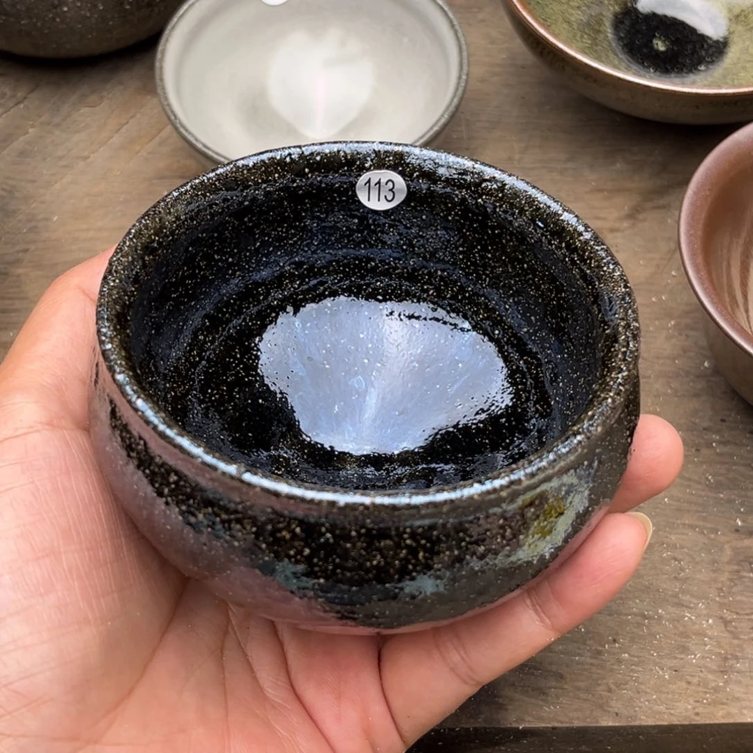 茶盏义兴龙窑坚持真柴烧