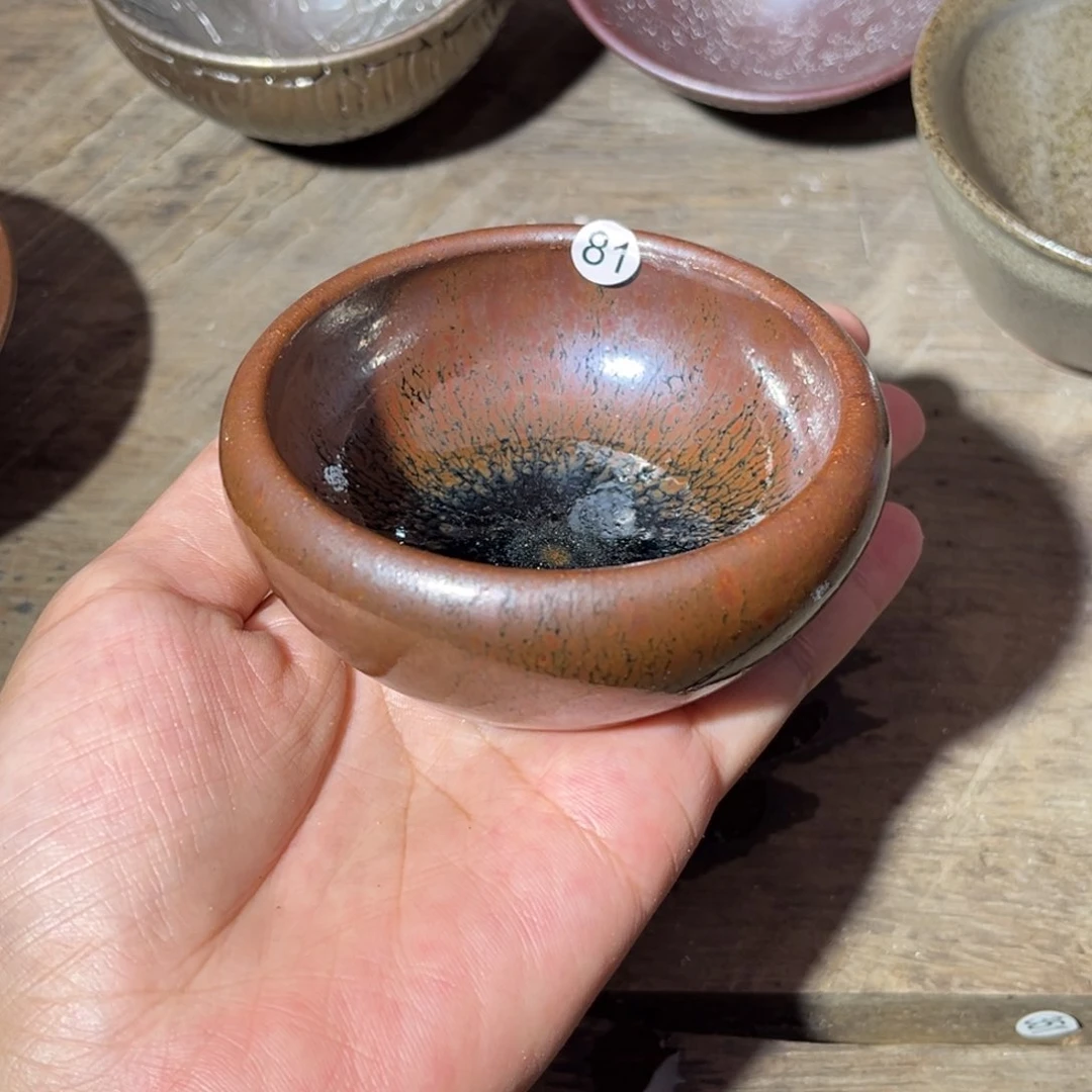 茶盏义兴龙窑坚持真柴烧