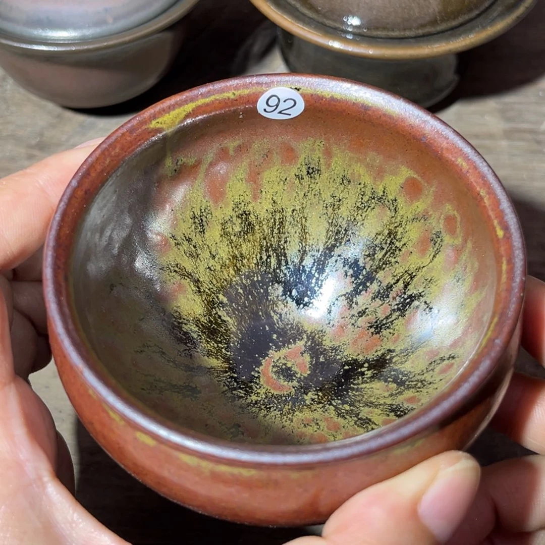 茶盏义兴龙窑坚持真柴