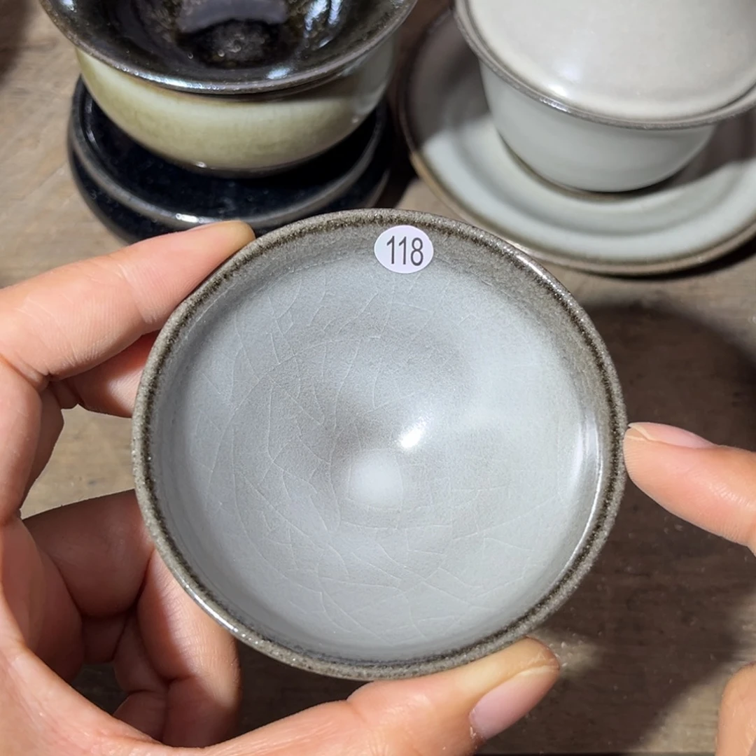 茶盏义兴龙窑坚持真柴烧