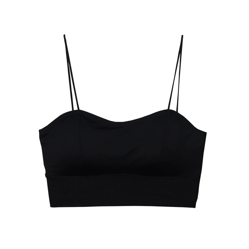 【金金家】修身美背百搭小吊带-Q001夏季性感纯色内搭打底背心