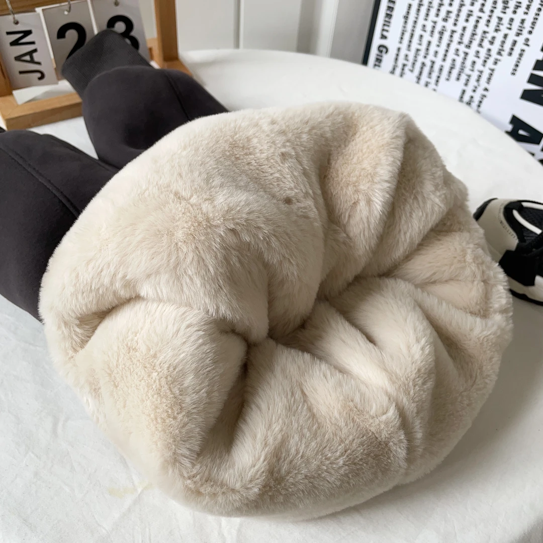 【清仓】仿兔毛保暖时尚儿童冬季特厚棉裤