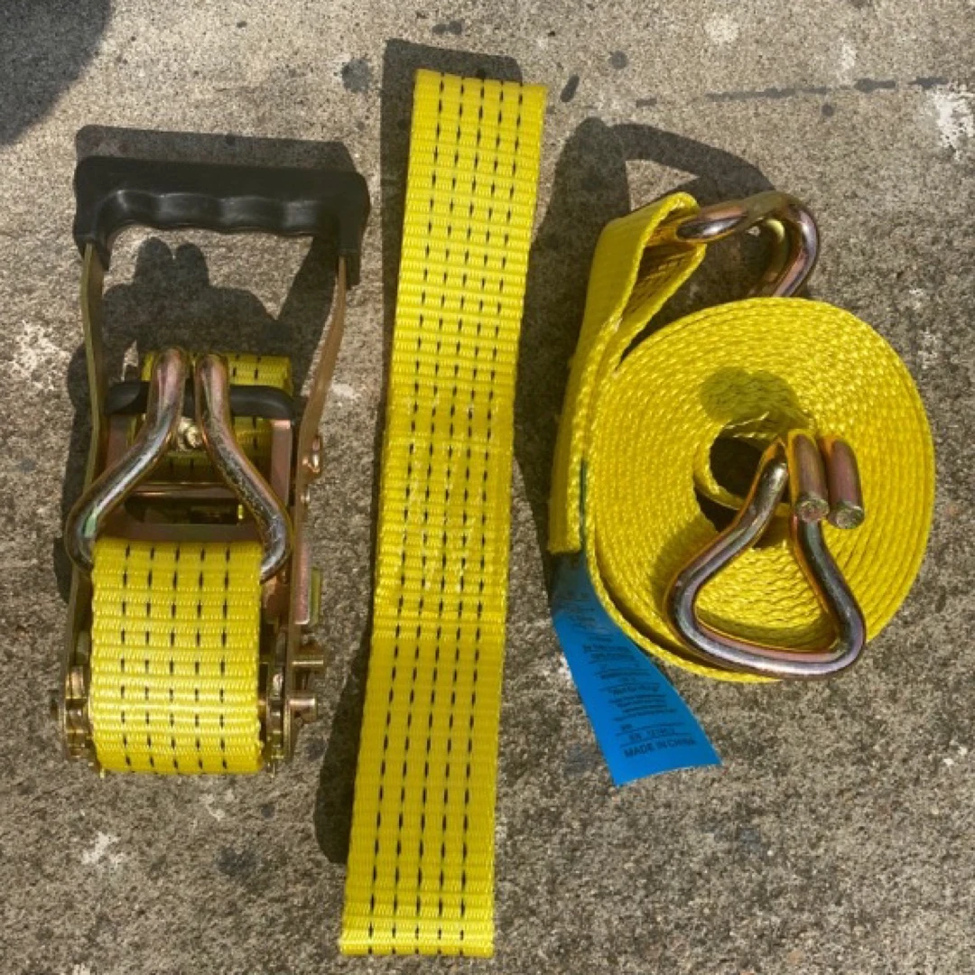 加厚粤海程力楚胜清障车平板捆绑挖菜带捆扎器拖车拉紧器捆绑带