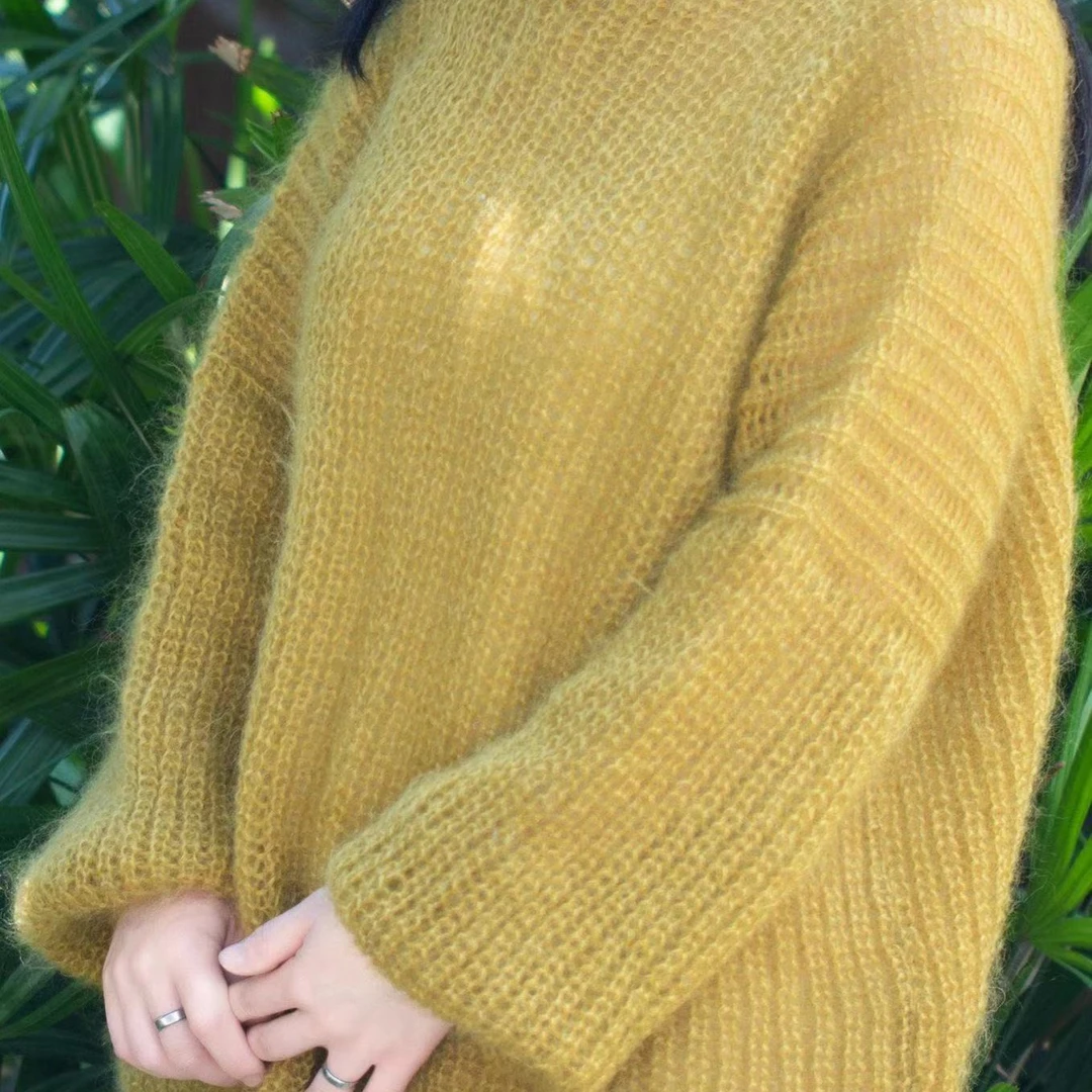 ①号链接 马海毛  羊毛线 羊绒线 秒拍山羊绒毛线针织毛线编织蓬松