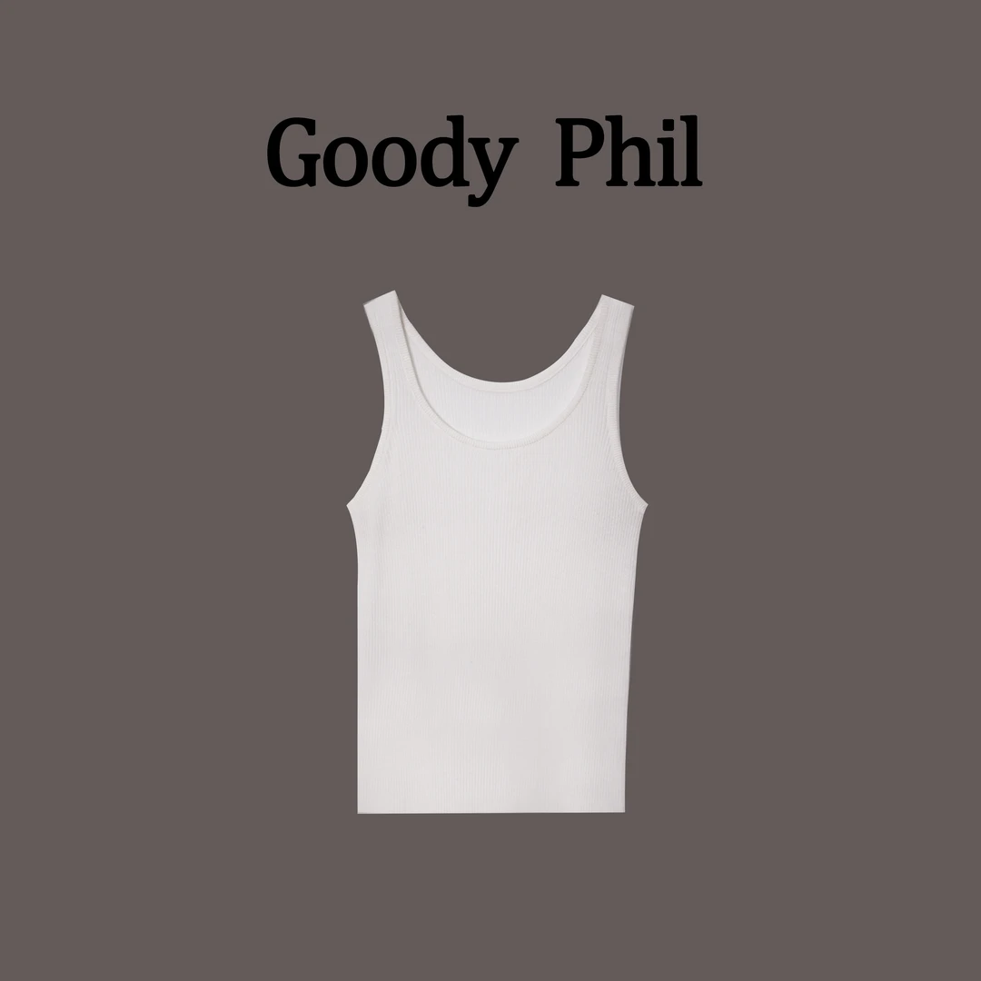 【Goody斐儿】绵羊毛针织背心修身显瘦打底WG9001