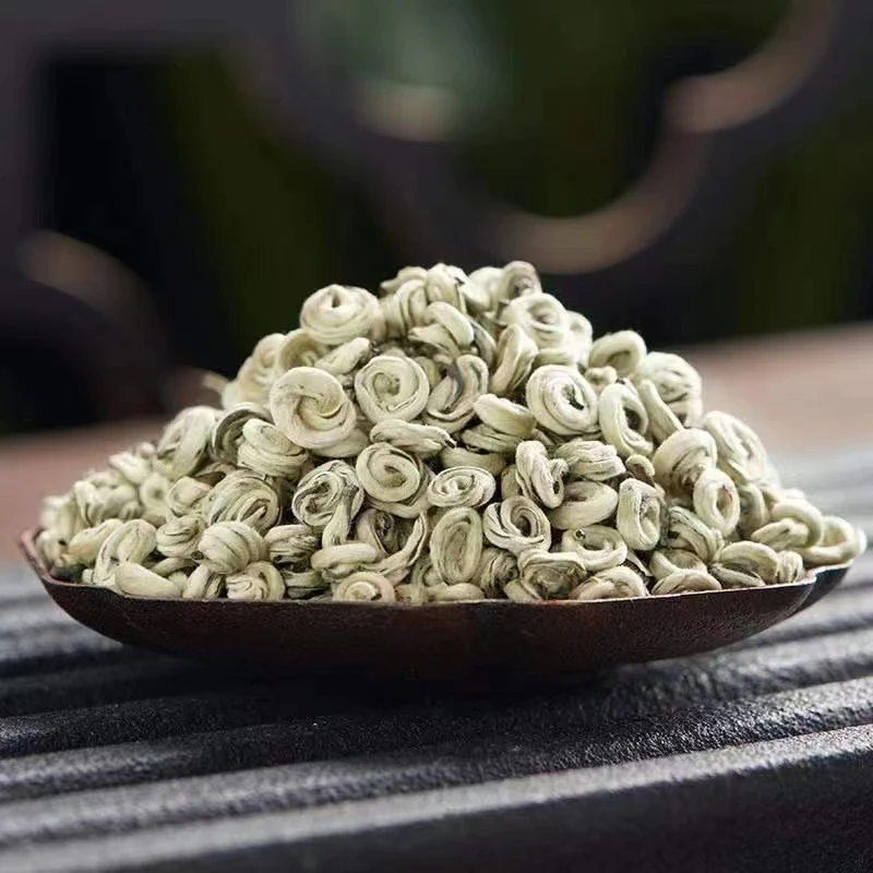 AA2025新茶茉莉花茶玉螺大白毫浓香耐泡型特级自然花香250克/罐装