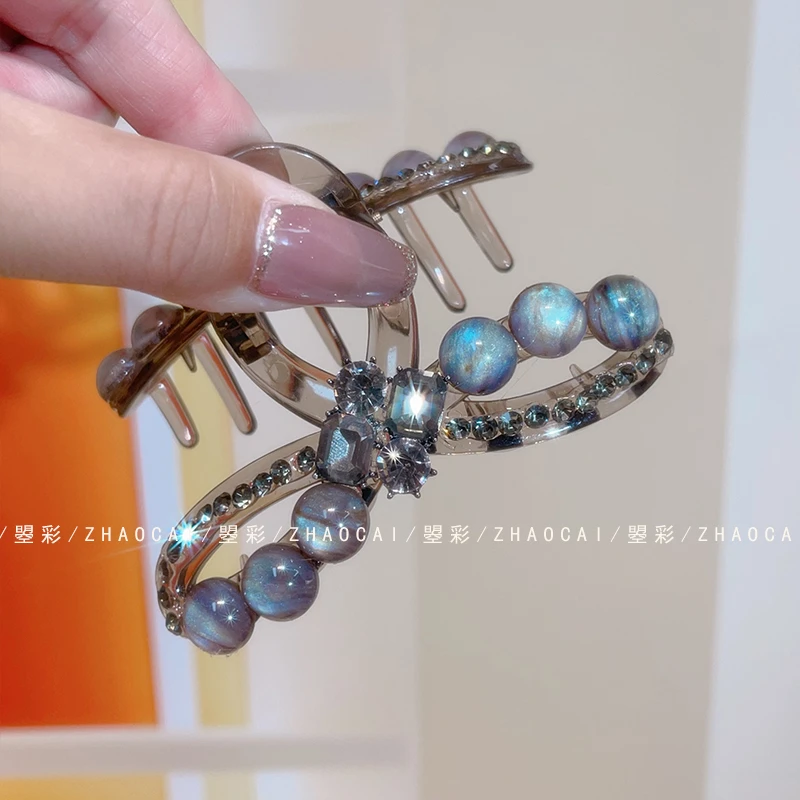 【披星戴月】新款中号抓夹9公分气质轻奢时尚后脑勺盘发发饰发夹