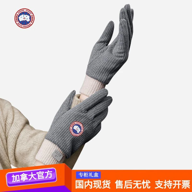 加拿大BCFAUAE GOOSE大鹅手套骑车骑行机车秋冬季防风可触控屏幕