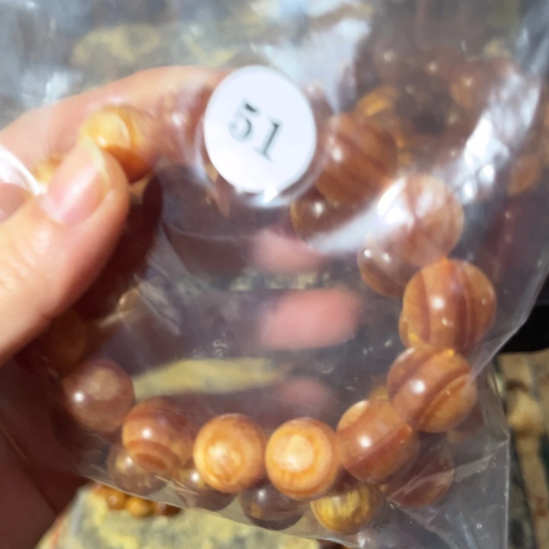 【闪购商品】血龙木（贝壳杉）手串/手链破*51