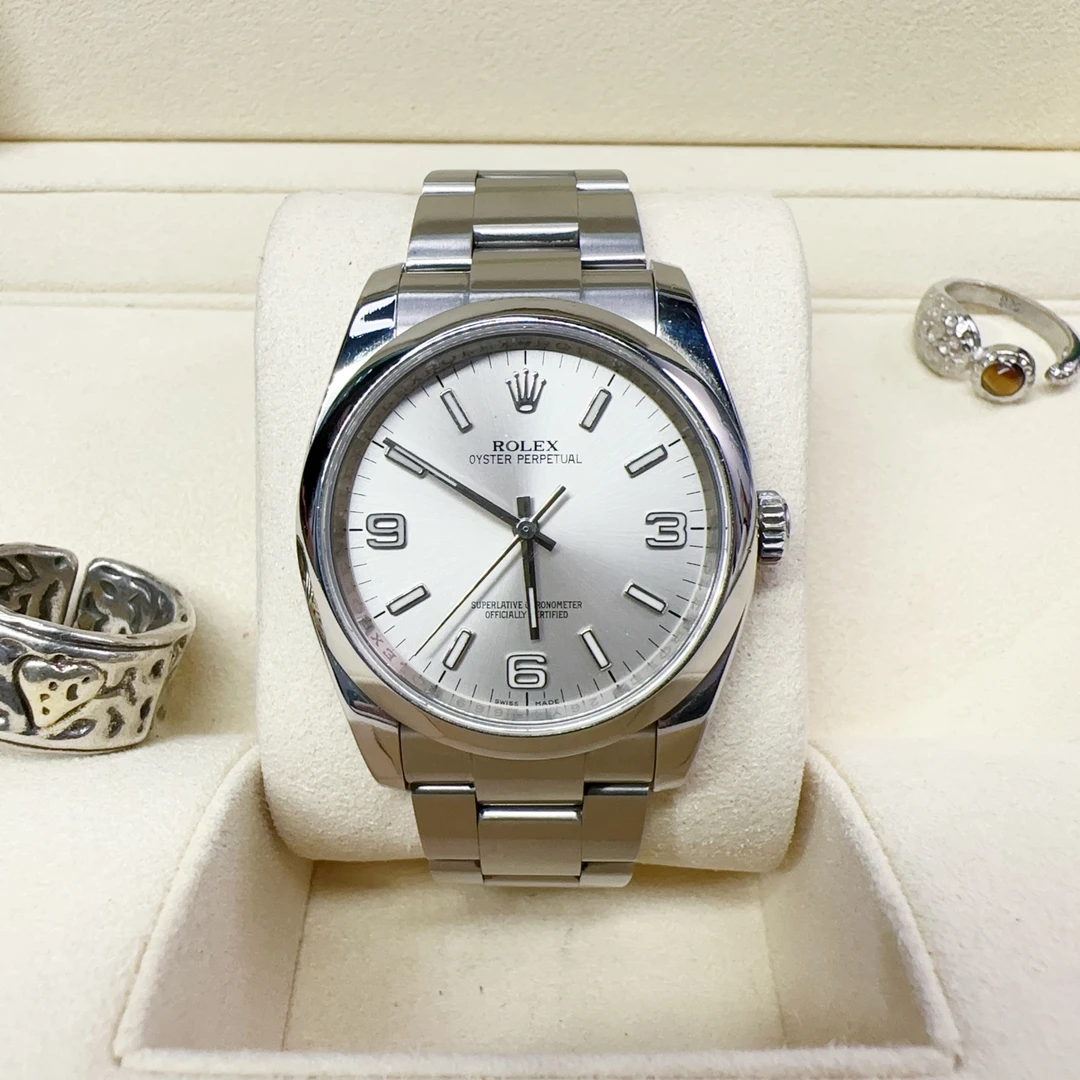 95新 Rolex/劳力士 蚝式恒动116000／36mm／银盘夜光刻度／自动机械