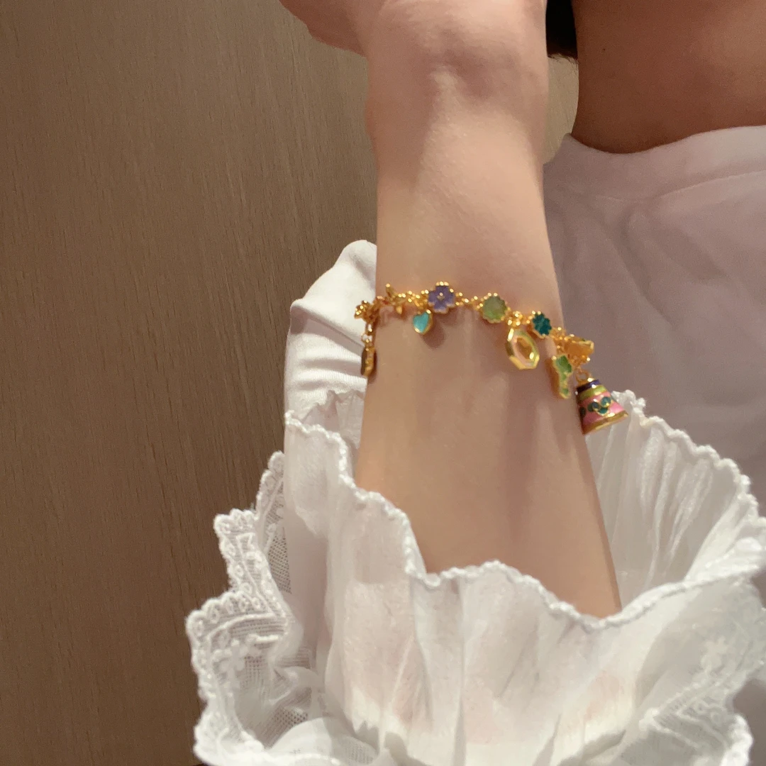 合金手链 【YFONI】富有款~小钱串手链