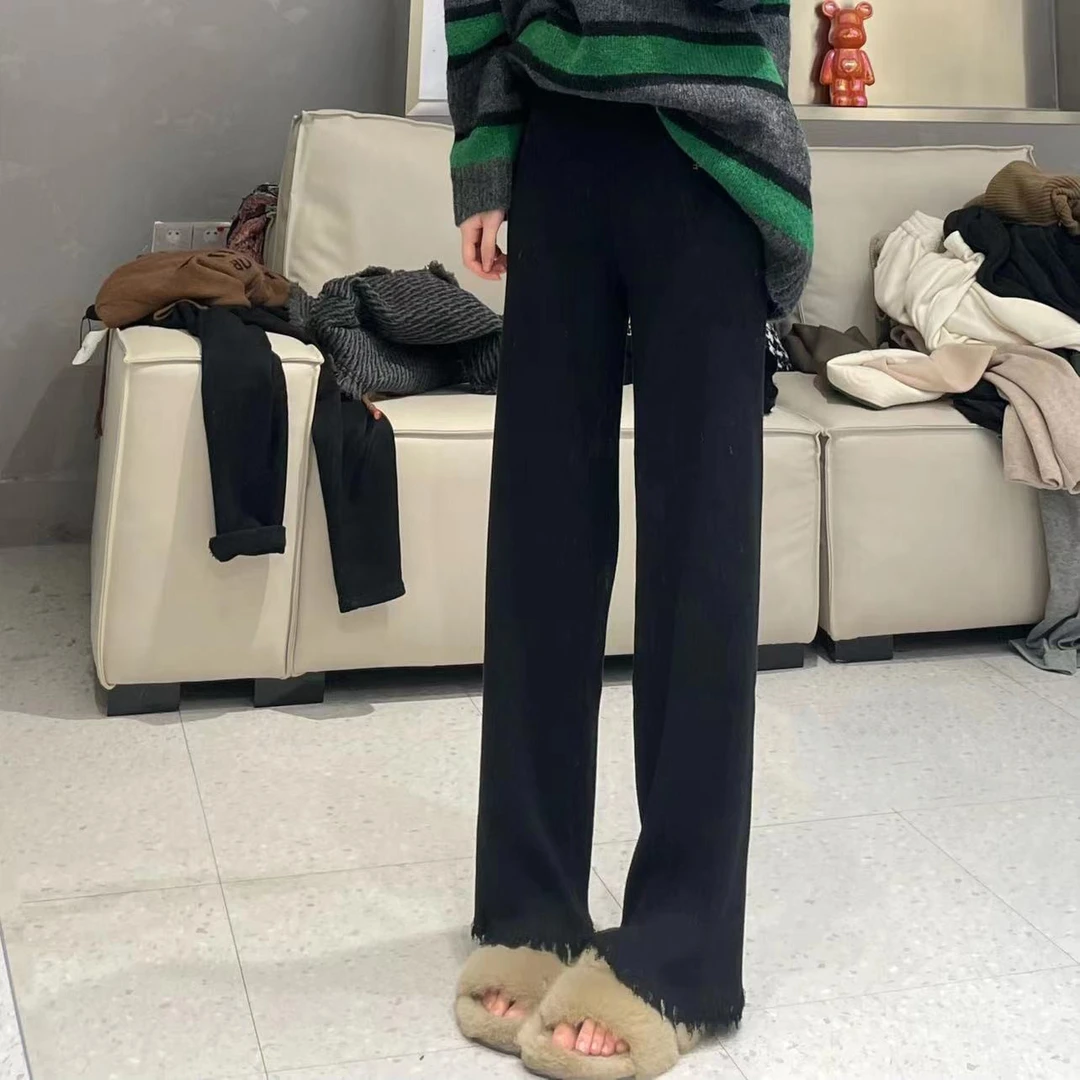 DALIANSU/大脸酥-2227（超模腿）高腰瘦瘦裤