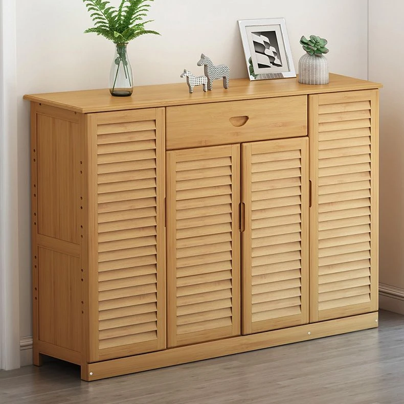 鞋柜特价清仓家用实木鞋架子门口结实多层鞋柜简约客厅多功能收纳