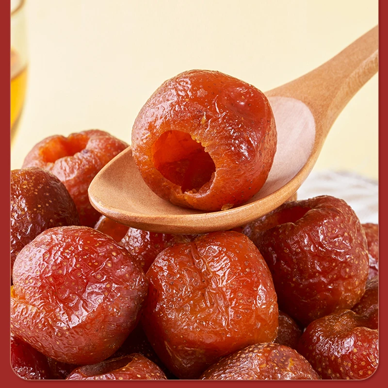 【优选】空心山楂250g半斤装无核蜜饯新鲜山楂球果脯果肉酸甜零食