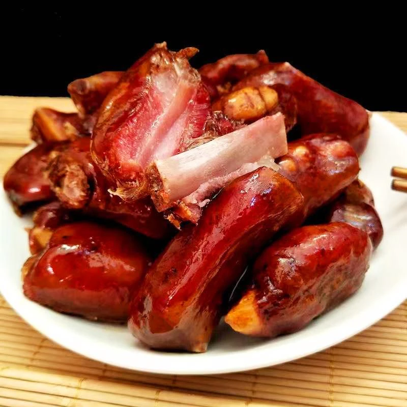 重庆小七妹（排骨香肠）食用散装真空包装散装香肠腊排骨腊肠