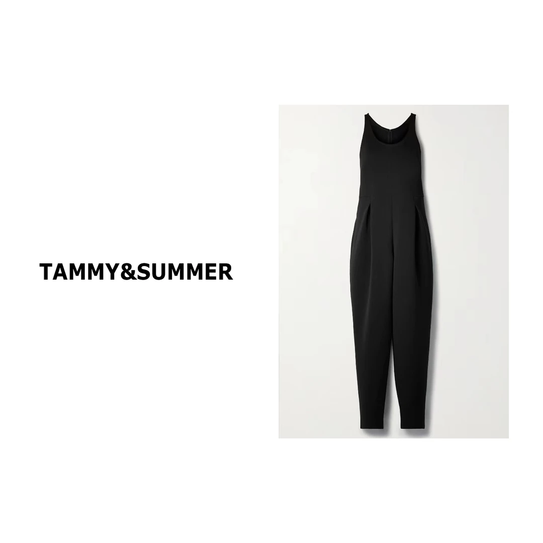 【Tammy&Summer】吊带显瘦高腰休闲背带裤百搭阔腿连体裤L2347