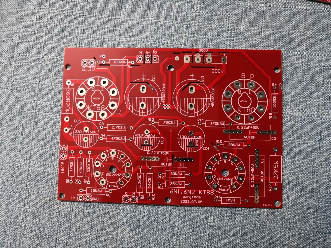 KT88分体推挽线路板PCB板