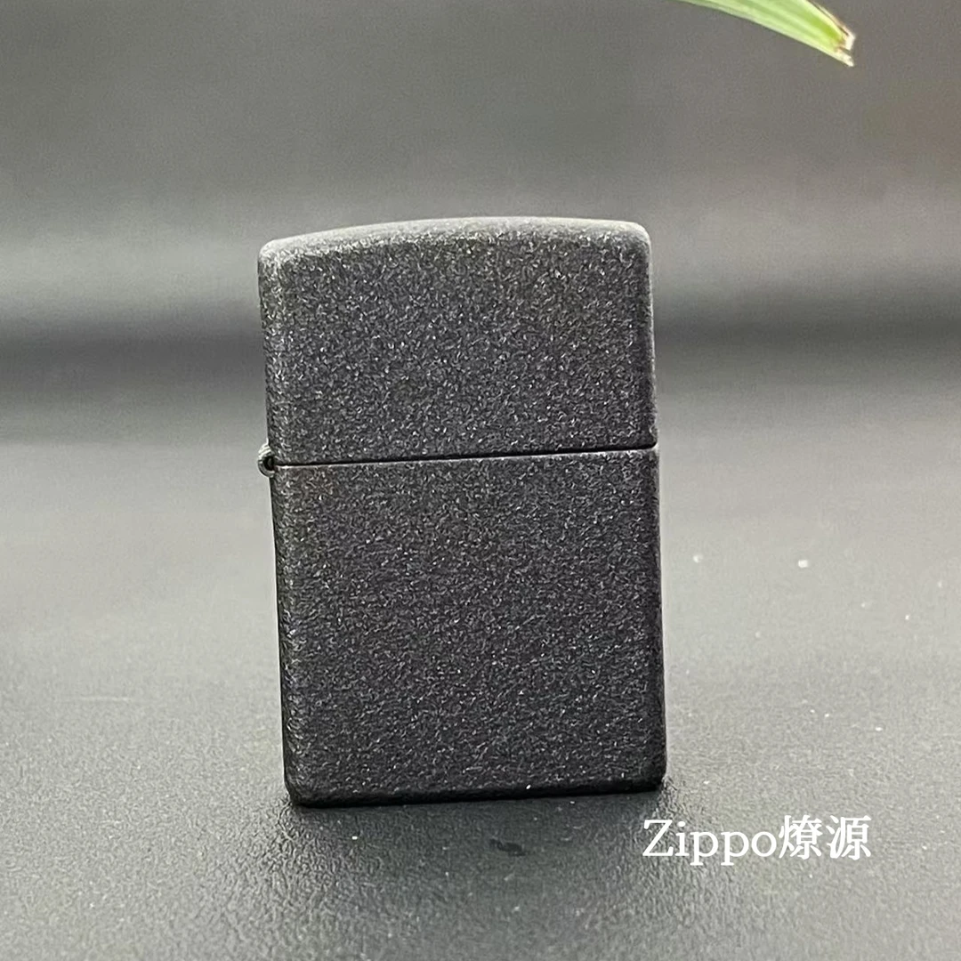 zippo打火机美版236 经典黑裂漆送男友生日礼物DYJ1