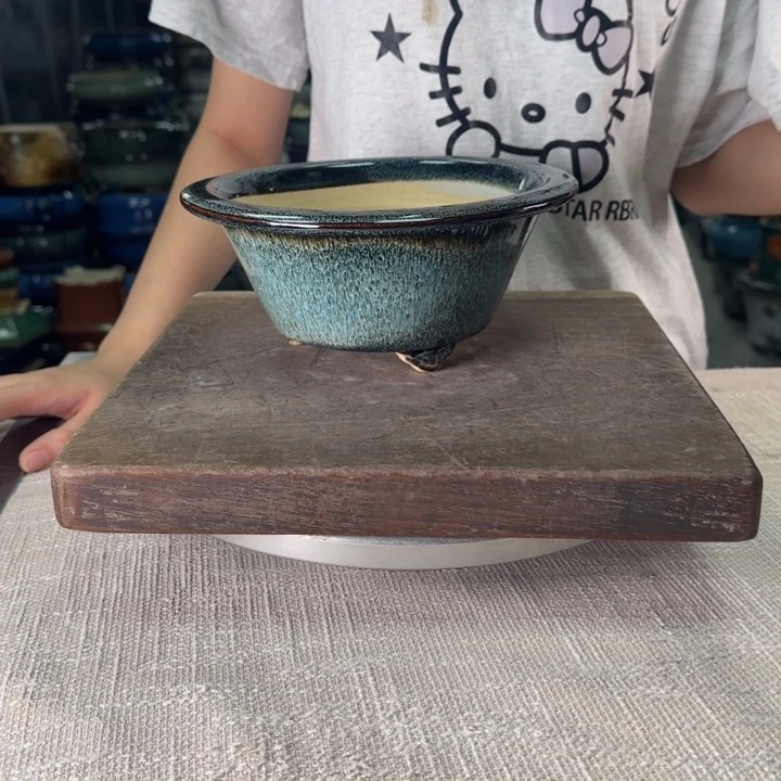 泳坤堂石湾盆微瑕