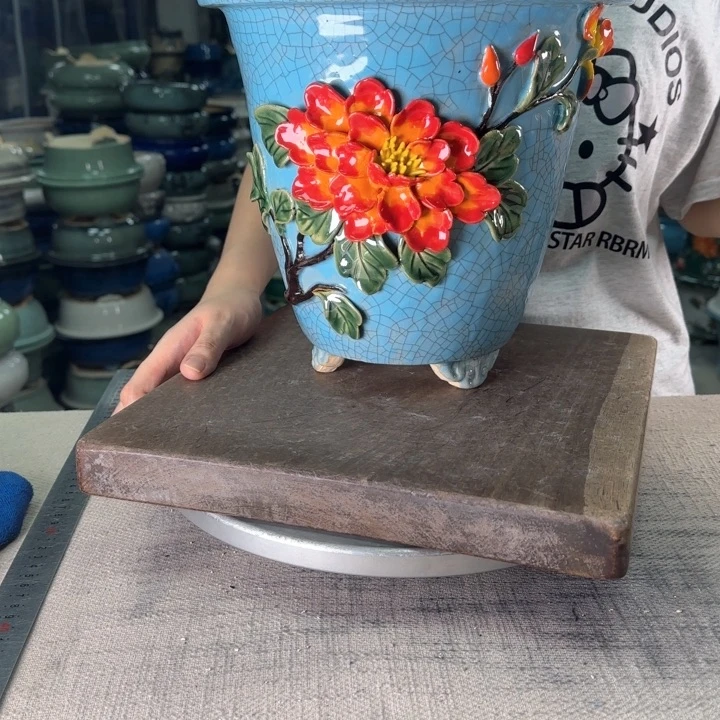 泳坤堂石湾盆陶瓷