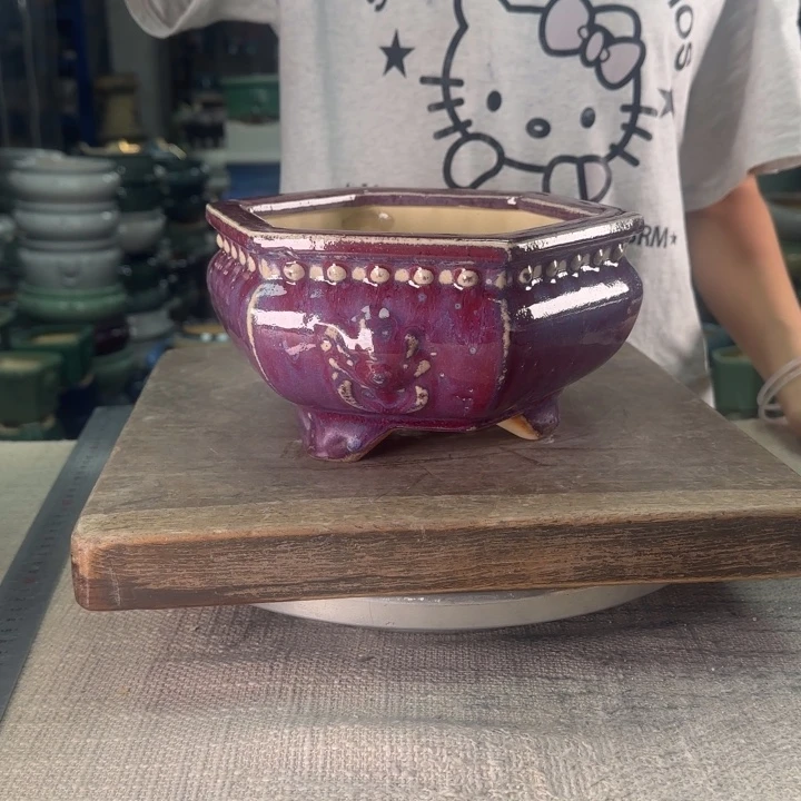 泳坤堂石湾盆微瑕