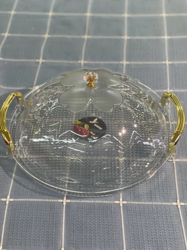 【新疆包邮新】nandan30CM带盖子馕盒新款带盖子 带 圆形家用使用