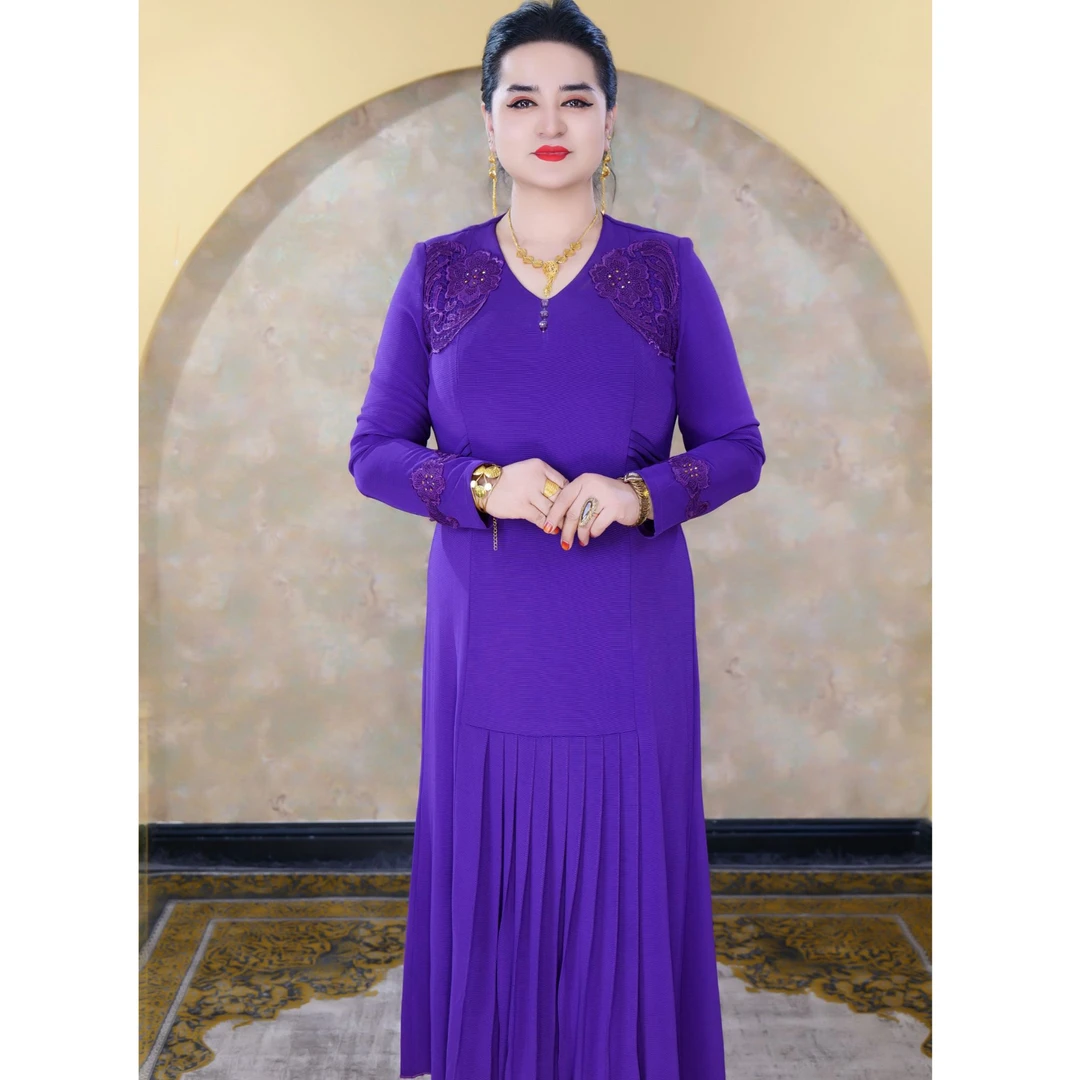 【爱ta记服装】katlah koynak新疆包邮连衣裙妈妈装连衣裙