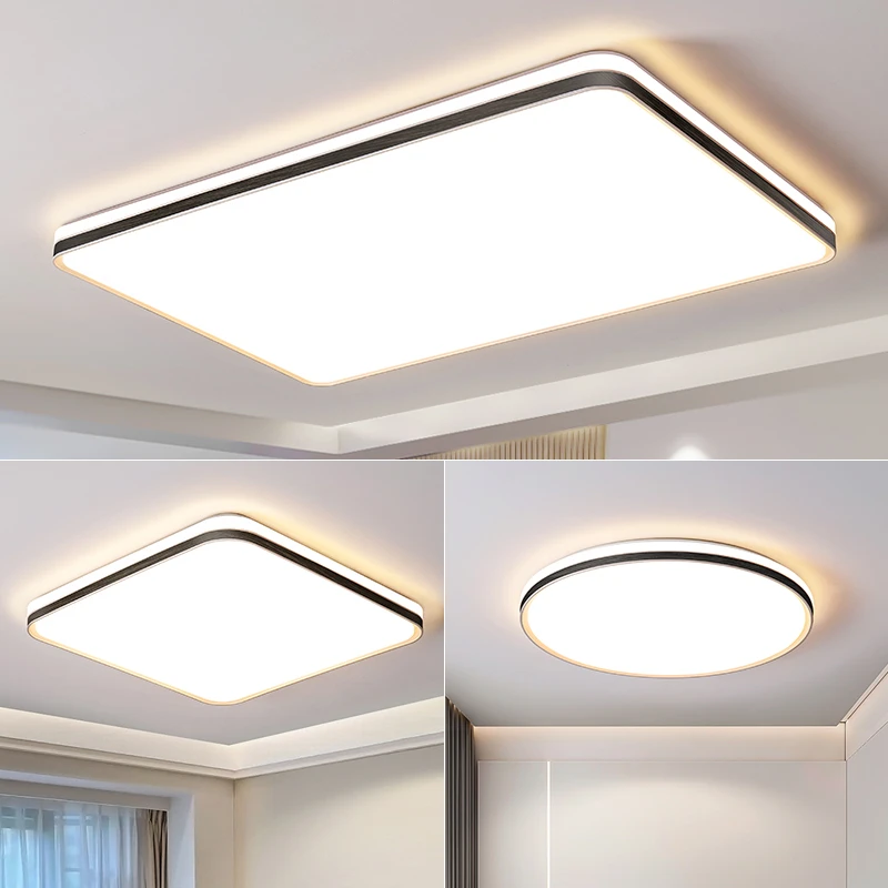现代简约超薄新款led吸顶灯具卧室灯饰家用创意房间客厅灯大厅