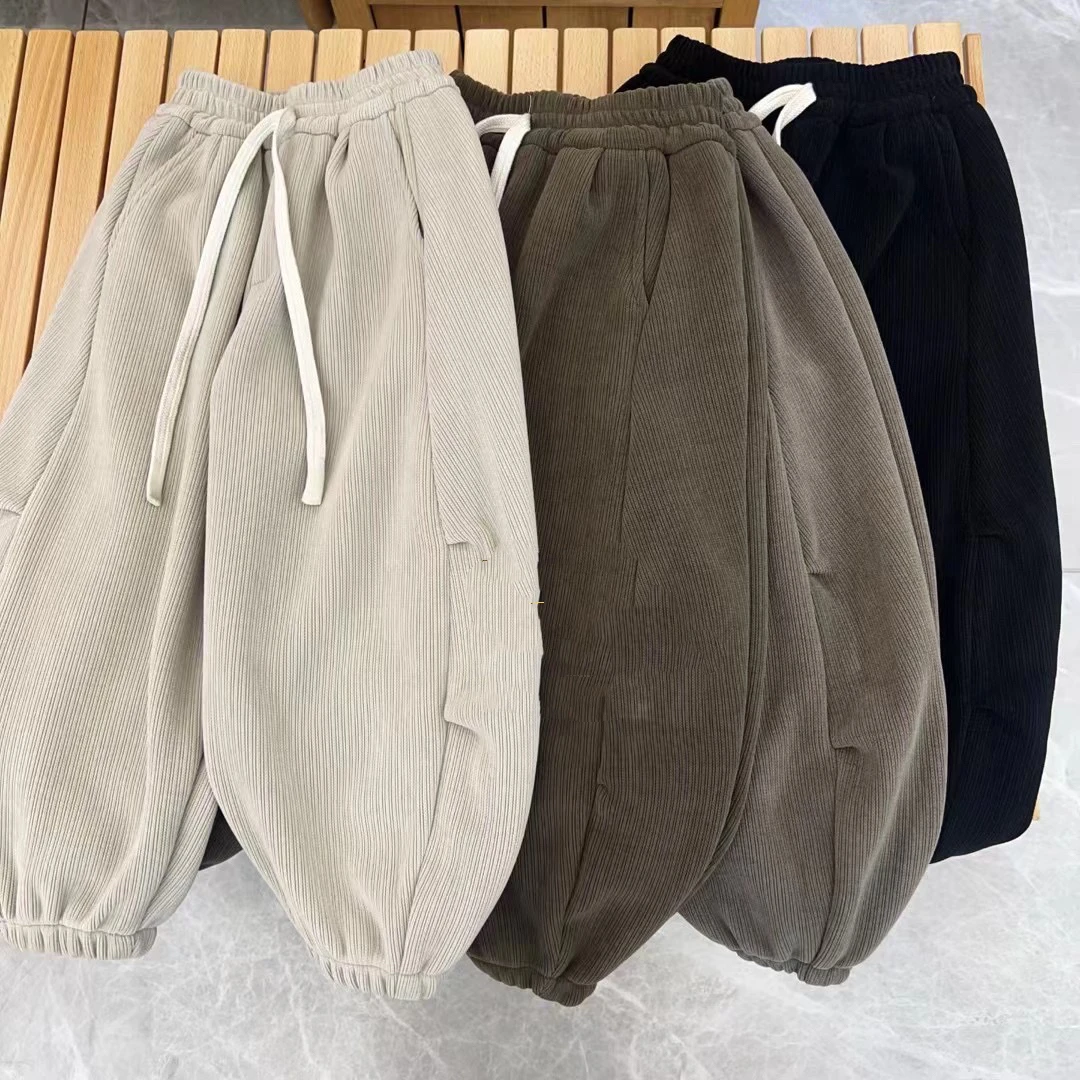 【郭郭童品】优➕条绒裤248719