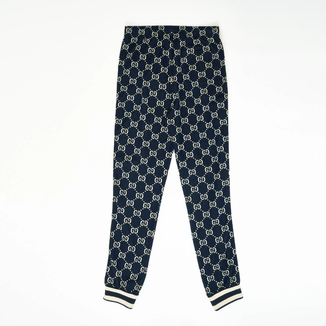 全新未使用 GUCCI/古驰 经典GG慢跑舒适长裤男款W（公价10200）