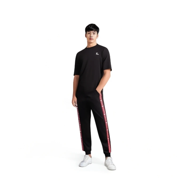 全新未使用  DSQUARED 2 迪斯科图两边织带阔腿裤