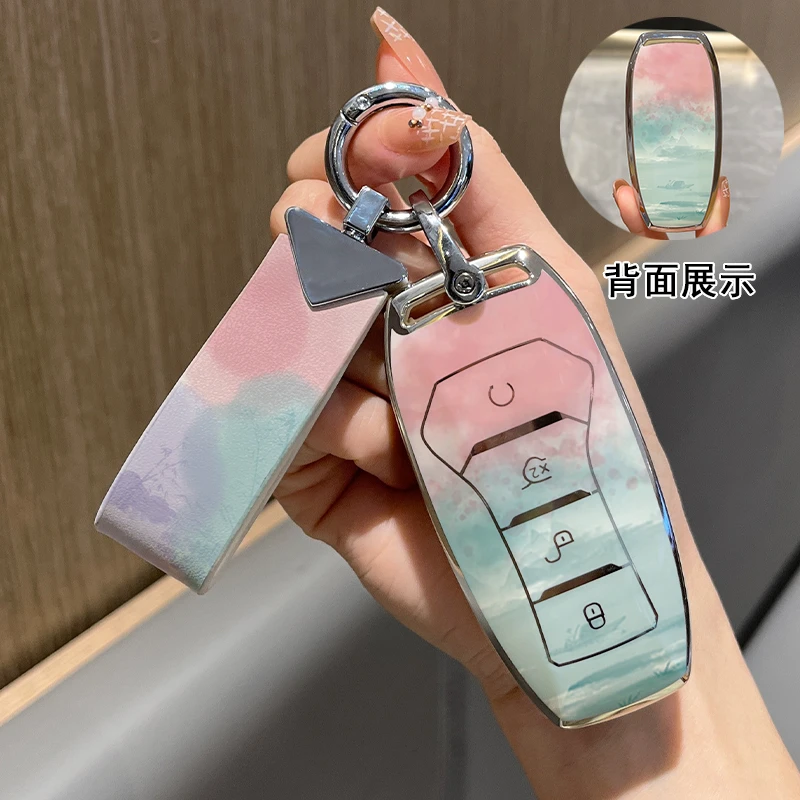 【5】适用比亚迪秦PLUS/汉EV唐Pro驱逐舰05宋dmi元壳海鸥包海豚扣