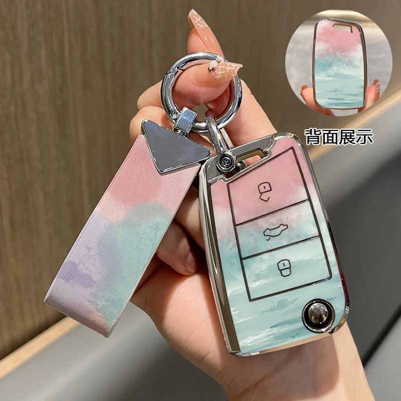 【8】适用大众速腾/宝来途观朗逸POLO车探歌探岳高尔夫凌渡途岳扣