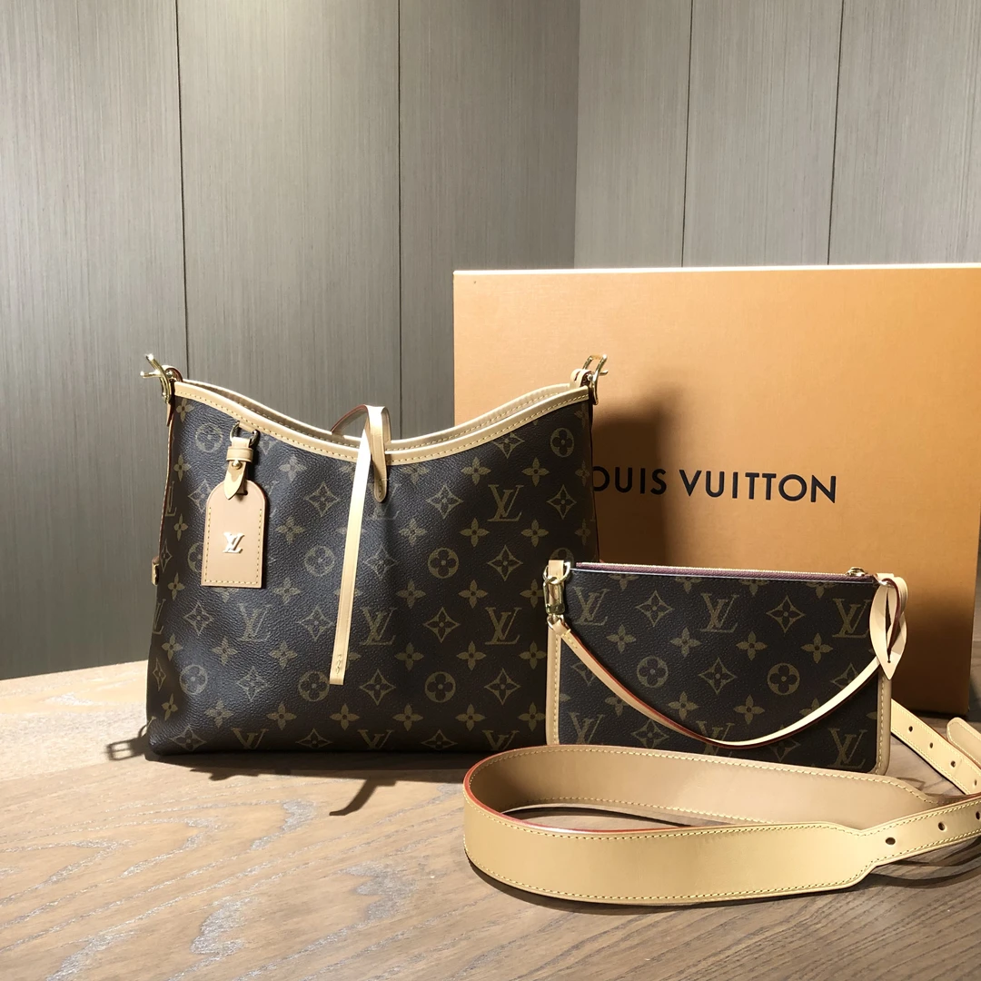 99新 LouisVuitton/路易威登 carry all单肩腋下包 尺寸28x20