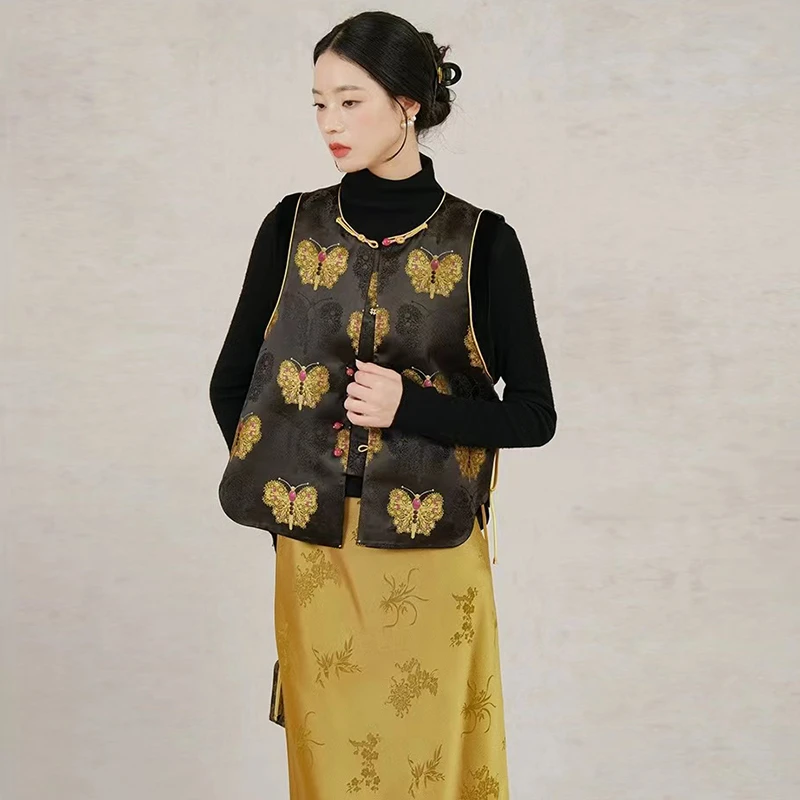 新中式衬衫设计感女装T0664