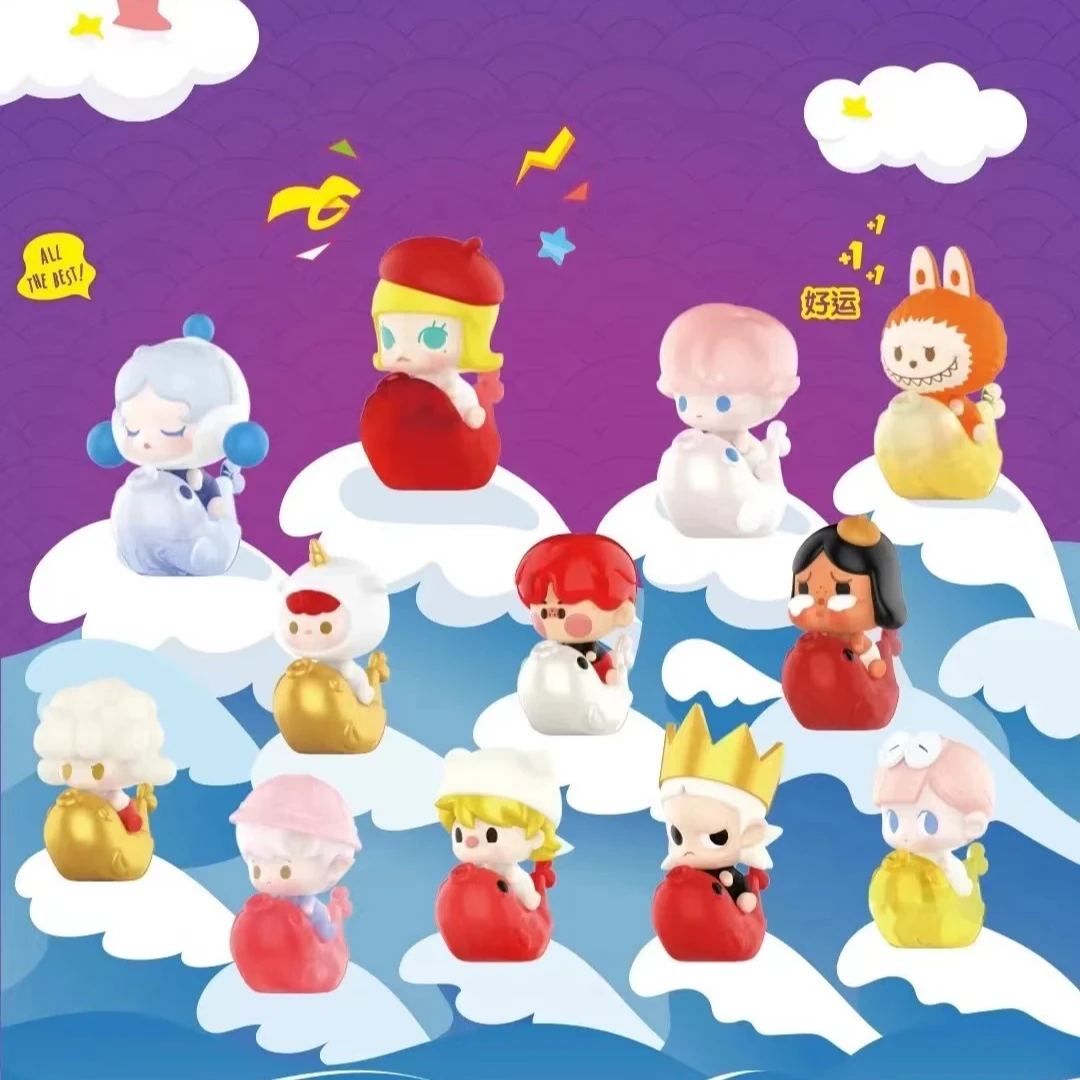【默认拆袋】遇见锦鲤泡泡萌粒系列潮玩盲盒