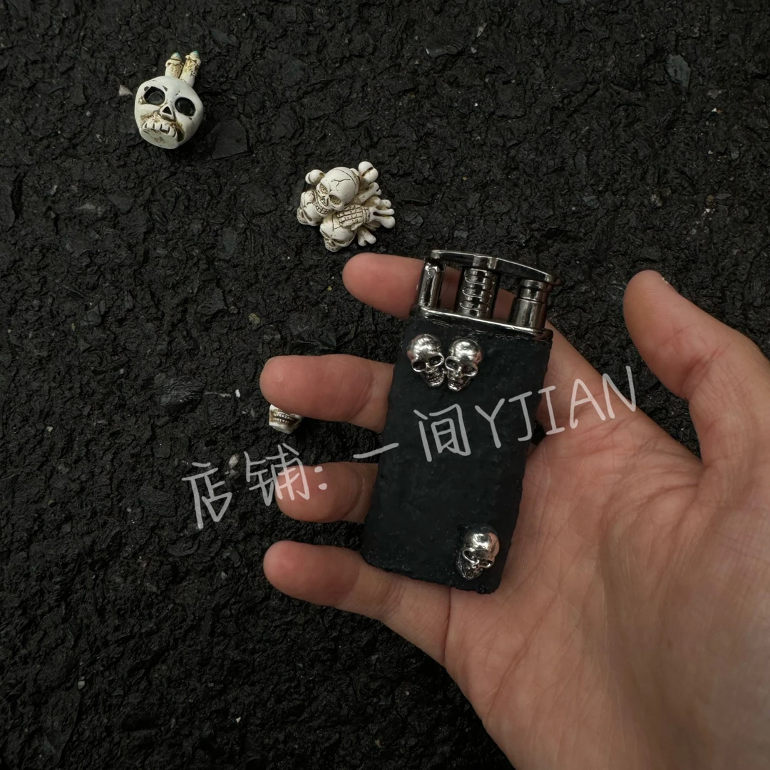 【一间】“七宗罪”原创手工粉色火焰防风充气打火机送男友圣诞情人节